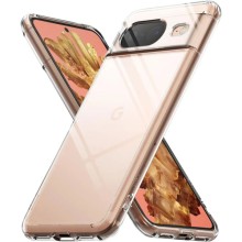 TPU чехол Epic Transparent 1,5mm Full Camera для Google Pixel 8 – Прозрачный
