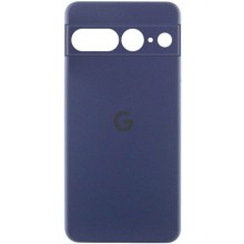 Чехол Silicone Cover Lakshmi Full Camera (AA) with logo для Google Pixel 8 – Синий