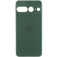 Чехол Silicone Cover Lakshmi Full Camera (AA) with logo для Google Pixel 8 – Зеленый