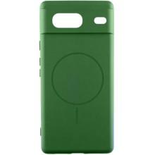 Чехол Silicone Cover Lakshmi Full Camera (AA) with MagFit для Google Pixel 8 – Зеленый