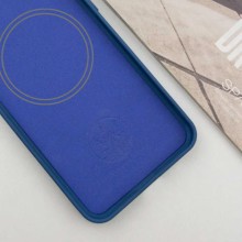 Чехол Silicone Cover Lakshmi Full Camera (AA) with MagFit для Google Pixel 8 – Синий