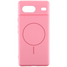 Чехол Silicone Cover Lakshmi Full Camera (AA) with MagFit для Google Pixel 8 – Розовый