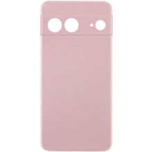 Чохол Silicone Cover Lakshmi Full Camera (AA) для Google Pixel 8 – Рожевий