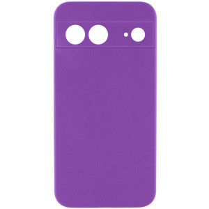 Чохол Silicone Cover Ummi Lakshmi Full Camera (AA) для Google Pixel 8 – Фіолетовий
