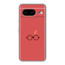 Чохли з Гаррі Поттером для Google Pixel 8 (AlphaPrint) (шрам та окуляри)