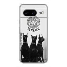 Чехлы VERSACE для Гугл Пиксель 8 (PREMIUMPrint) – Доберман Версаче