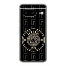 Чехлы VERSACE для Гугл Пиксель 8 (PREMIUMPrint) – Лого Версаче