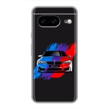 Чехол BMW для Гугл Пиксель 8 – Цветная БМВ