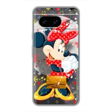 Чехол Disney Mouse Google Pixel 8 (PREMIUMPrint) – Minni с бантиком