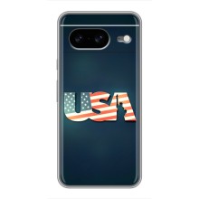 Чохол Прапор USA для Google Pixel 8 (USA)