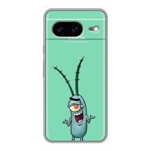 Чохол Губка Боб для Google Pixel 8 Ґуґл Піксель 8 (Персонаж Планктон)