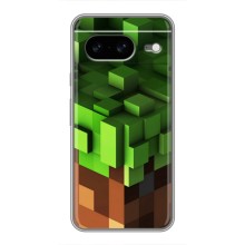 Чохол Майнкрафт на Google Pixel 8 (AlphaPrint) Minecraft (текстура Майнкрафт)