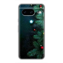 Чохол новорічна ялинка на Google Pixel 8 (Ялинка)