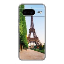 Чохол Ейфелева Вежа Google Pixel 8 - (AlphaPrint) (Дорога до Парижу)