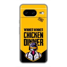 Чеjхол PUBG для Google Pixel 8 Ґуґл Піксель 8 (AlphaPrint) (Pubg шолом)
