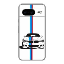 Чохол для Google Pixel 8 Ґуґл Піксель 8 - з принтом БМВ (AlphaPrint) (Машина БМВ)