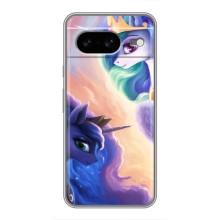 Чохол для Google Pixel 8 Ґуґл Піксель 8 - (Єдинорожки - Новинки) (AlphaPrint) (Єдинорожки)