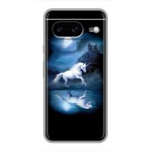 Чохол для Google Pixel 8 Ґуґл Піксель 8 - (Єдинорожки - Новинки) (AlphaPrint) (Єдиноріг)