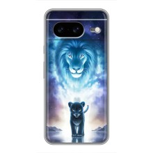Чохол з картинкою ЛЕВ для Google Pixel 8 (VPrint) (Маленький лев)