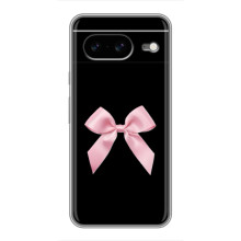 Чехол банты для Google Pixel 8 – Бант на черном