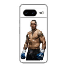 Чехол с картинкой Александр Усик для Google Pixel 8 – Усик на белом