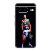 Чехол с картинкой Александр Усик для Google Pixel 8 – Усик с поясами