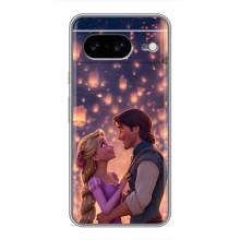 Чехол Рапунцель для Google Pixel 8 (Принцесса и принц)