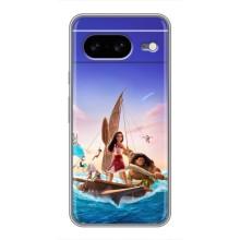 Чехол с мультфильмом Моана Google Pixel 8 (Моана и Мауи)