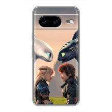 Чехол как приручить дракона на Google Pixel 8 – Гикавка и Астрид