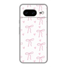 Чохол з бантиками на Google Pixel 8 Ґуґл Піксель 8 (Маленькі бантики)