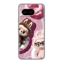 Чехол с Лабубу на Google Pixel 8 – Игрушка Лабубу