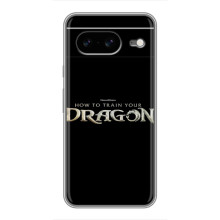 Чохол з принтом дракон Беззубик Google Pixel 8 Ґуґл Піксель 8 (Напис Дракон)