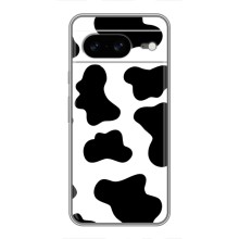 Чохол з принтом корови на Google Pixel 8 Ґуґл Піксель 8 (Чорний принт)