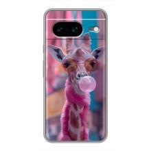 Чохол з принтом стильні тварини для Google Pixel 8 Ґуґл Піксель 8 (Стильна жирафа)