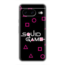 Чехол Гра в кальмара для Google Pixel 8 – Логотип игры кальмара