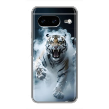 Чехол с картинкой «Хищники» для Google Pixel 8 – Тигр