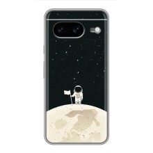 Космічні Чохли для Google Pixel 8 Ґуґл Піксель 8 (VPrint) (На місяці)