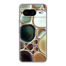 Мраморний чехол на Google Pixel 8 (VPrint) (Радужний Мрамор)