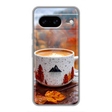 Чехол с уникальным дизайном «Осень с кофе» для Google Pixel 8 – Кофе на природе
