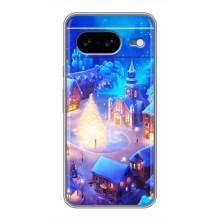 Різдвяні Чохли для Google Pixel 8 (VPrint) (Різдвяне місто)