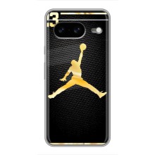 Силіконовый Чохол Nike Air Jordan на Гугул Піксель 8 (Джордан 23)