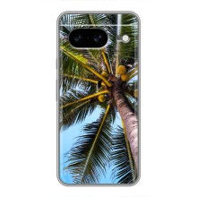Силіконовий чохол з КАРТИНКАМИ літо для Google Pixel 8 (AlphaPrint) (Пальма)