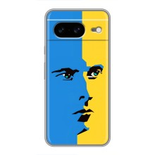 Украинские Чехлы для Google Pixel 8 с картинкой УПА (AlphaPrint) (Степан Бандера)