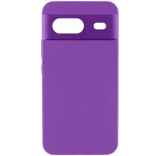 Чохол Silicone Cover Lakshmi Full Camera (AA) для Google Pixel 8a – Фіолетовий