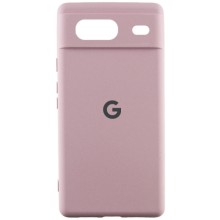 Чехол Silicone Cover Lakshmi Full Camera (AAA) with Logo для Google Pixel 8a – Розовый