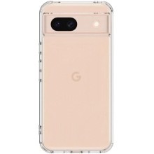TPU чехол Epic Transparent 1,5mm Full Camera для Google Pixel 8a – Прозрачный