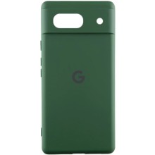 Чохол Silicone Cover Lakshmi Full Camera (AA) with logo для Google Pixel 8a – Зелений