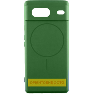 Чохол Silicone Cover Lakshmi Full Camera (AA) with Magnetic Fit для Google Pixel 8a