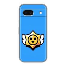 Бампер (ТПУ) з принтом Brawl Stars на Гугл Піксель 8А – Значок