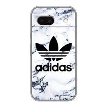 Чехлы Адидас для Google Pixel 8A (AlphaPrint) (Адидас на мраморе)